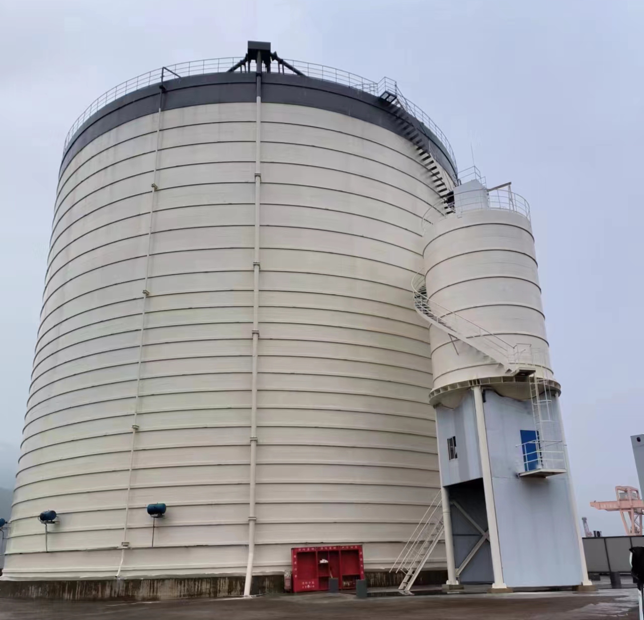 南芬10万吨水泥钢板库