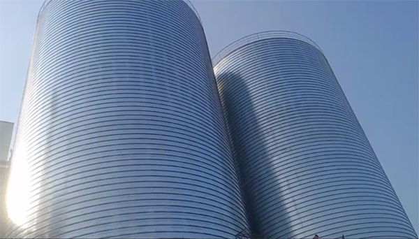 南芬2座混凝土高架卷板仓